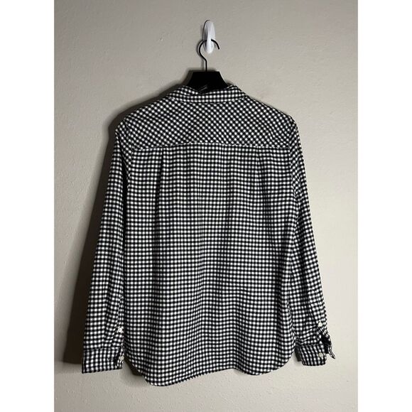 J. Crew Mercantile Gingham Shirt Jacket Size S - Picture 3 of 11